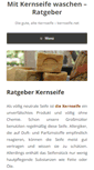 Mobile Screenshot of kernseife.net